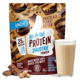 Chocolate Peanut Butter Protein Smoothie