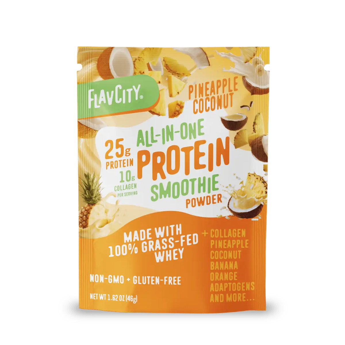 Protein Smoothie Single-Serve Pineapple Coconut